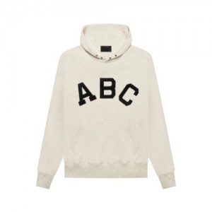 Essentials Fear of God ABC Hoodie Herren Weiß | ESS-SN593321