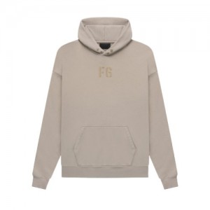 Essentials Fear of God FG Hoodie Herren Grau | ESS-SN593319