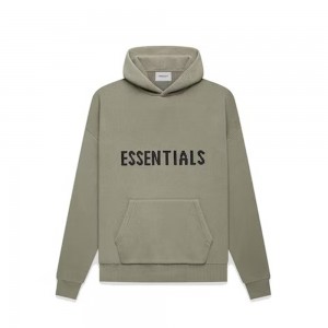 Essentials Fear of God Knit Pullover Hoodie Herren Dunkelgrau | ESS-SN593306