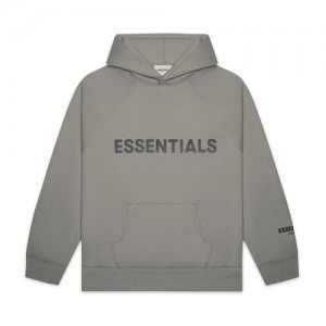 Essentials Fear of God Oversized Hoodie Herren Grau | ESS-SN593303