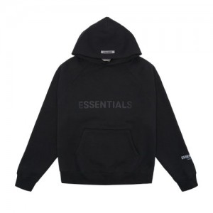 Essentials Fear of God Pullover Hoodie Herren Schwarz | ESS-SN593298