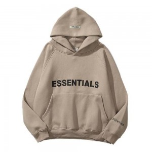 Essentials Oversized Hoodie Damen Braun | ESS-SN593387