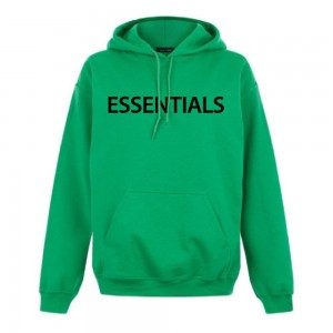 Essentials Oversized Hoodie Herren Grün | ESS-SN593328