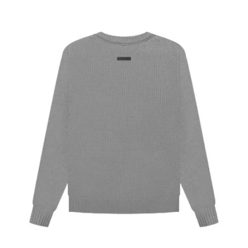 Essentials Fear Of God Overlapped Sweatshirt Herren Grau | ESS-SN593359