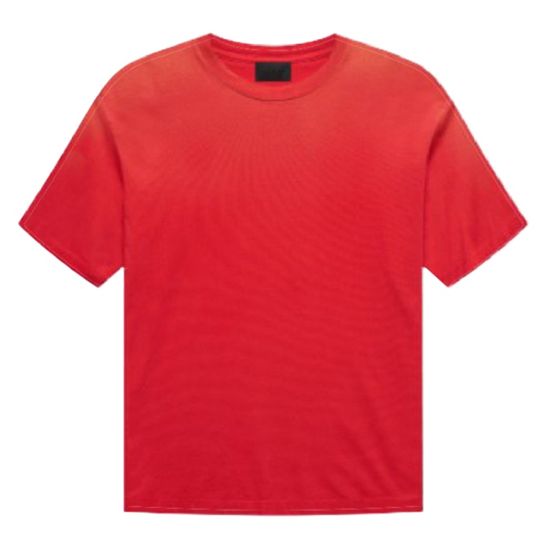 Essentials Fear of God 7 T-shirt Damen Rot | ESS-SN593398