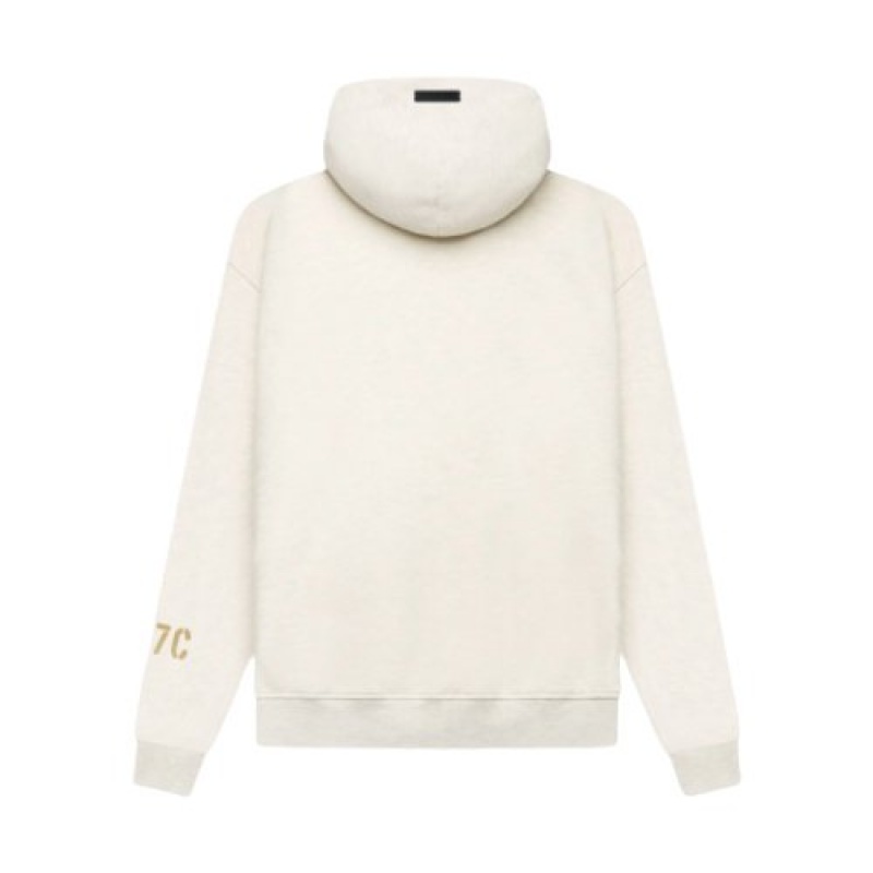 Essentials Fear of God FG7C Hoodie Herren Beige | ESS-SN593318