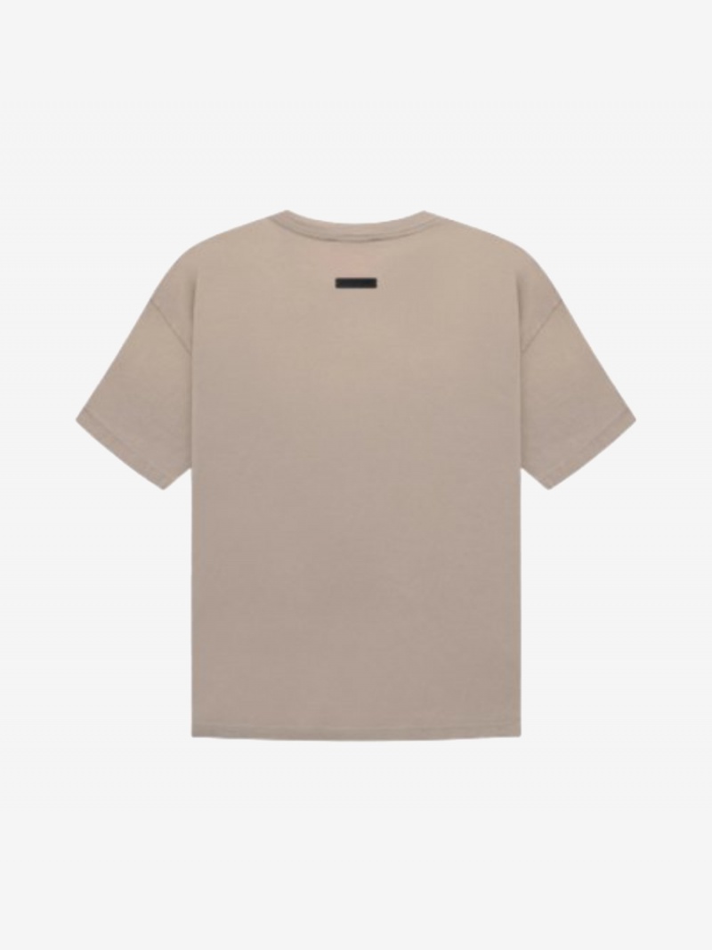 Essentials Fear of God FG T-shirt Herren Braun | ESS-SN593346