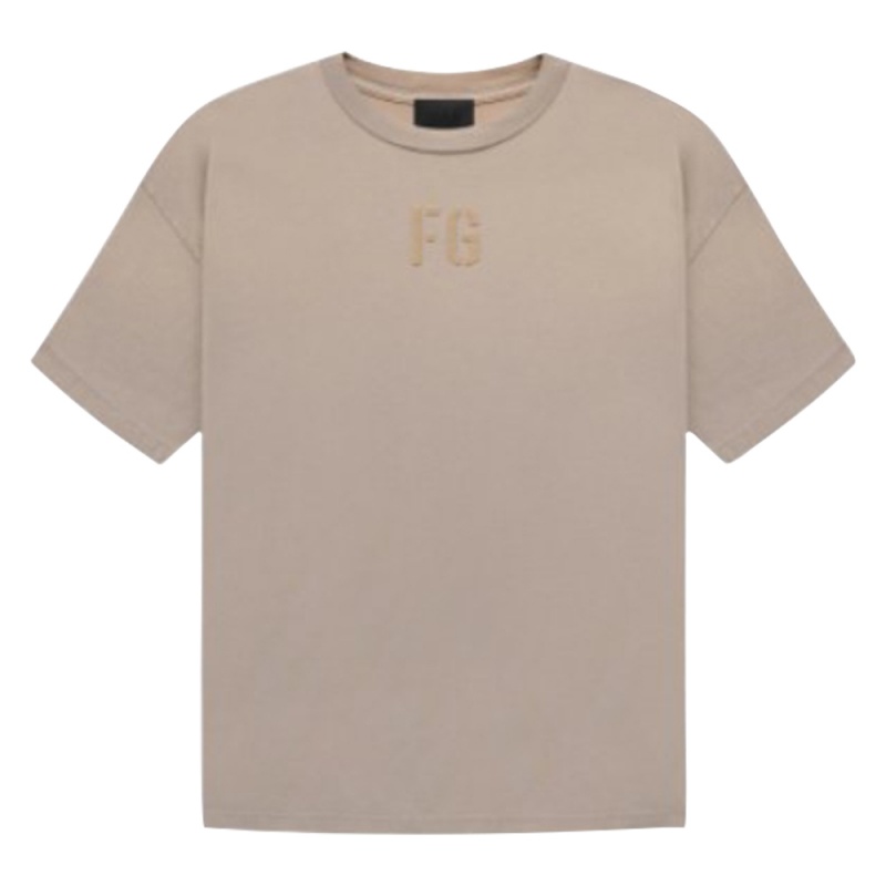 Essentials Fear of God FG T-shirt Herren Braun | ESS-SN593346