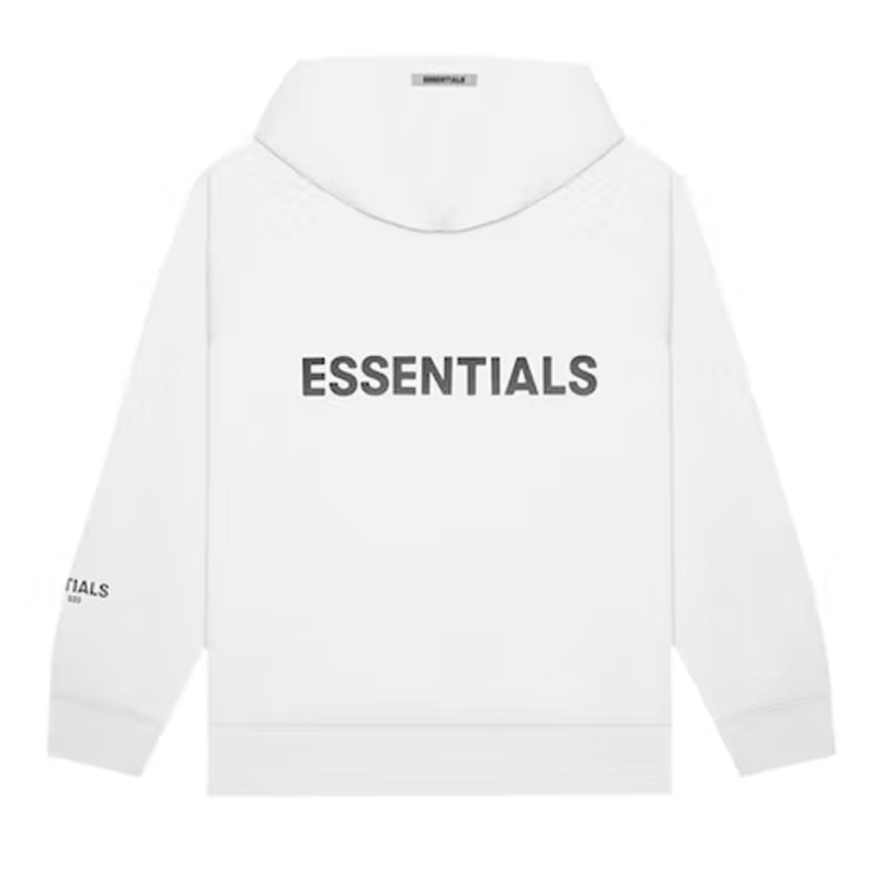 Essentials Fear of God Full Zip Up Hoodie Herren Weiß | ESS-SN593316