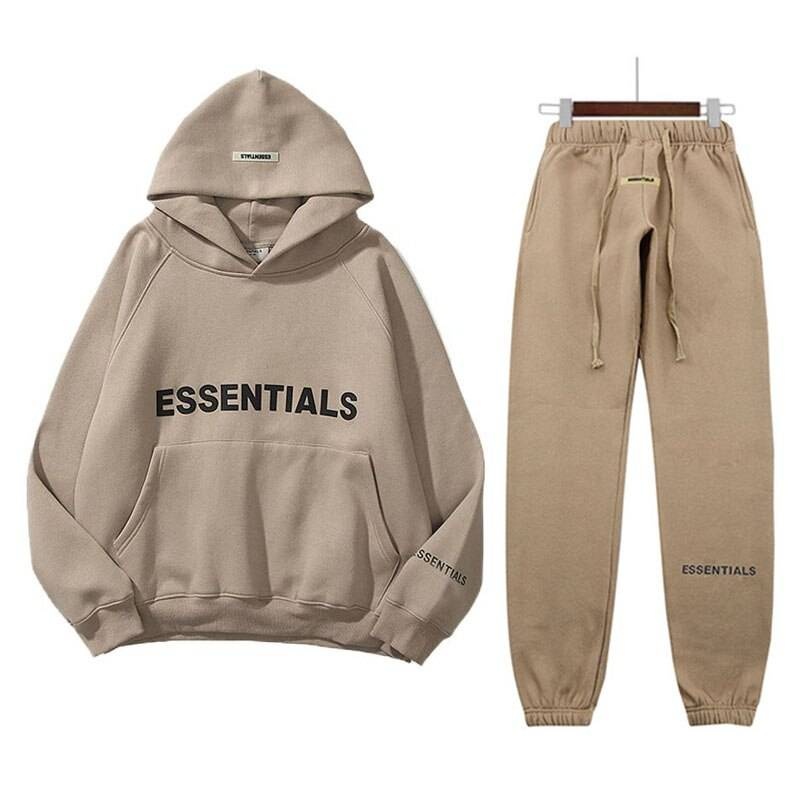 Essentials Fear of God Oversized Trainingsanzug Herren Braun | ESS-SN593378