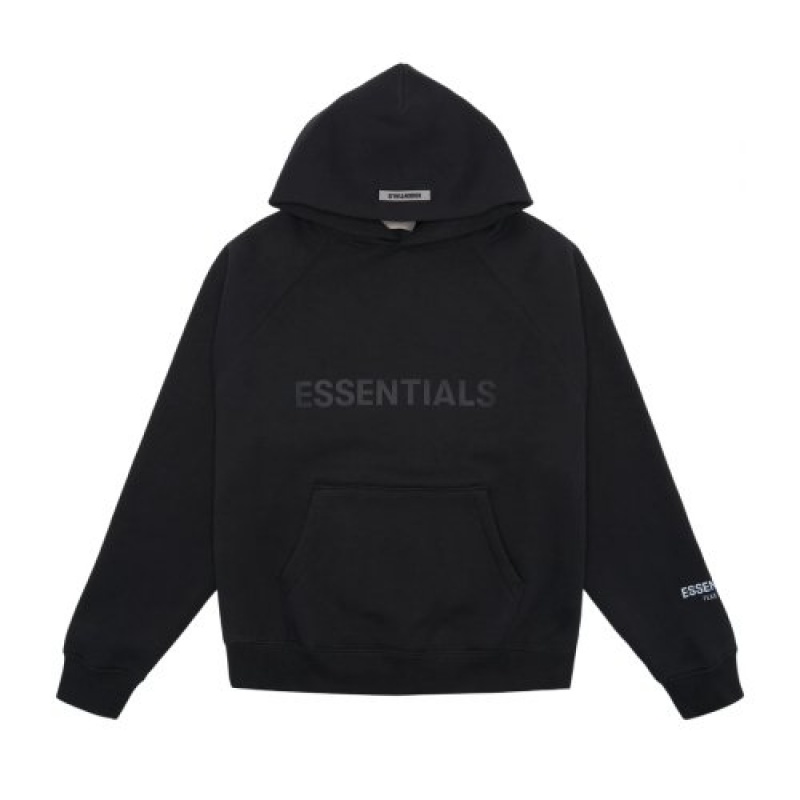 Essentials Fear of God Pullover Hoodie Herren Schwarz | ESS-SN593298