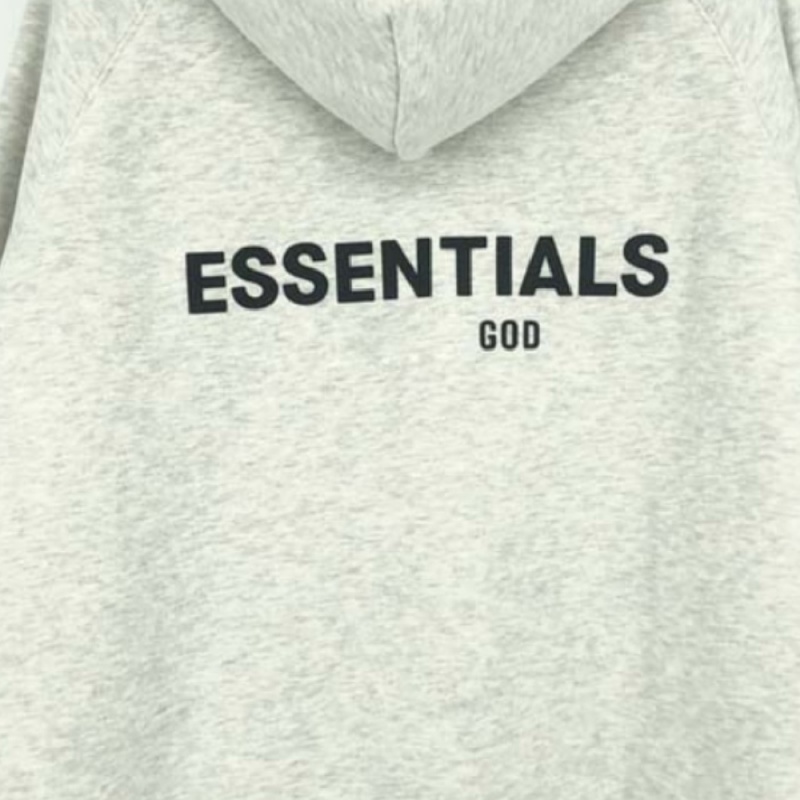 Essentials Fleeces Thick Hoodie Damen Hellgrau | ESS-SN593392